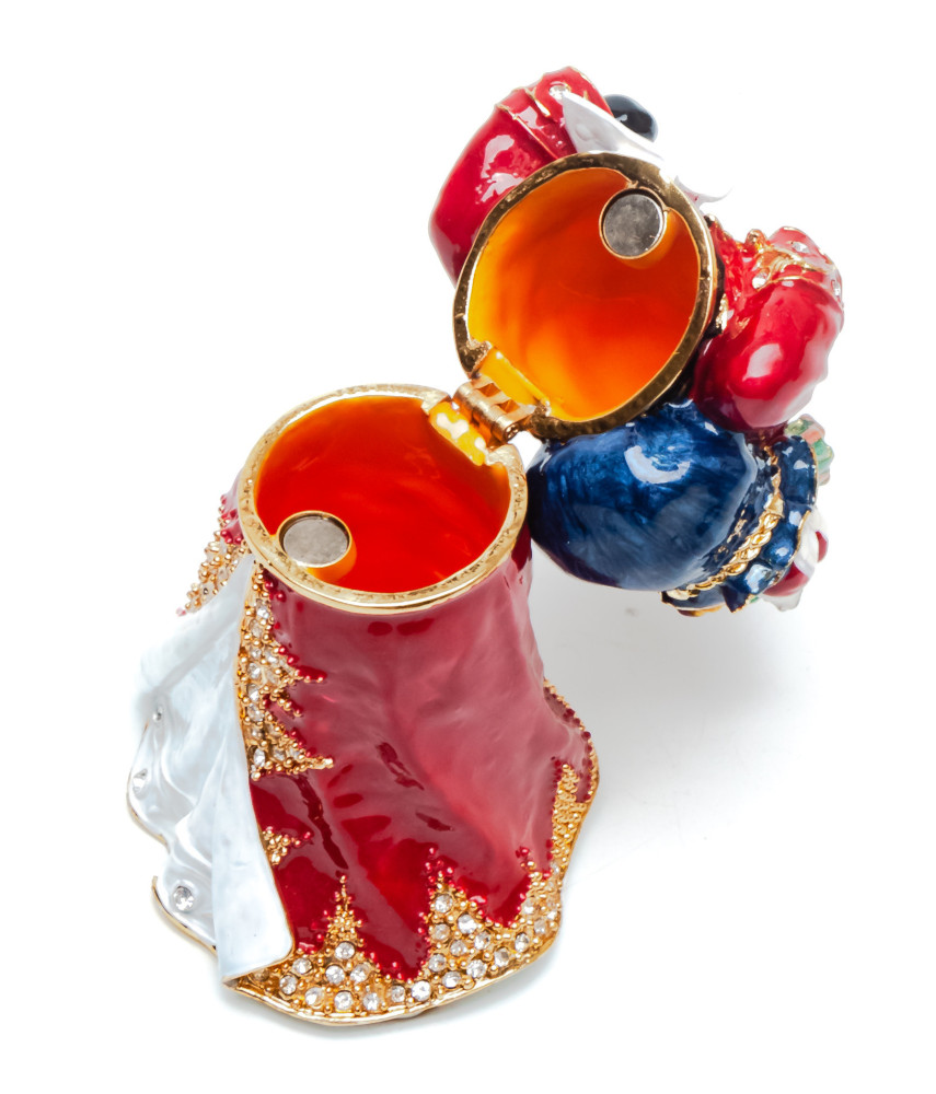 110 mm Santa Claus Jewellery Box (by Alexaner G Studio)