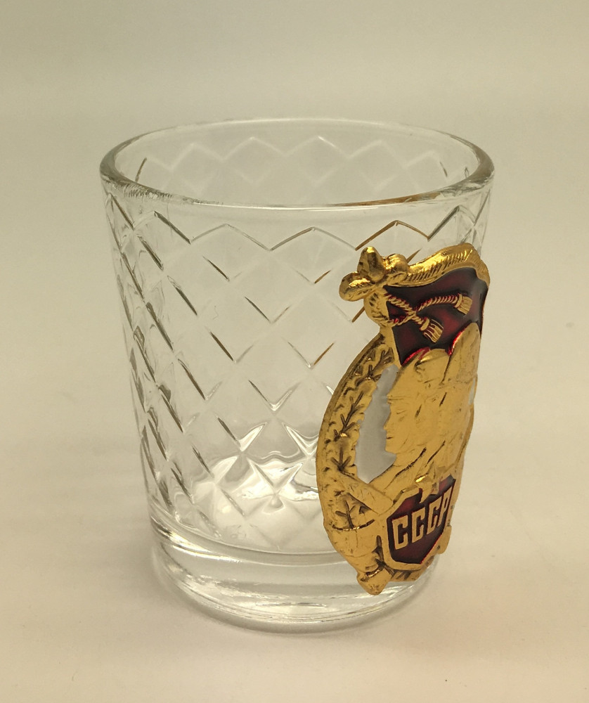 USSR Decanter and Glasses Set