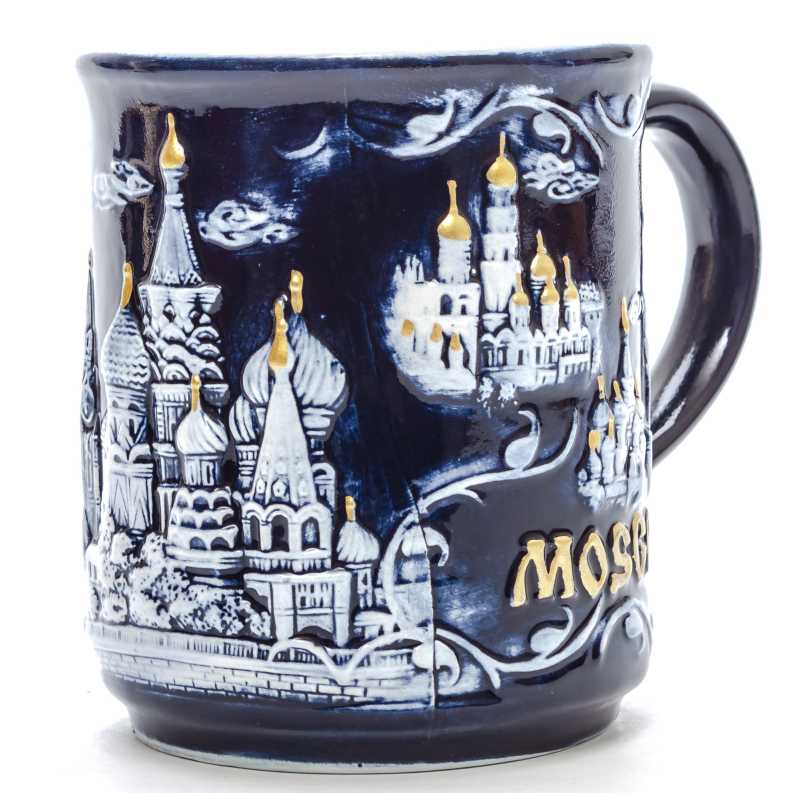 Moscow Attractions Ceramic Mug (by Skazka)