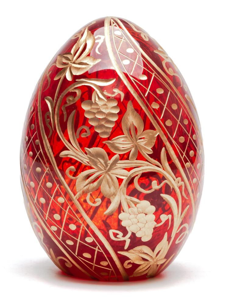 Engraved Crystal Imperial Easter Egg