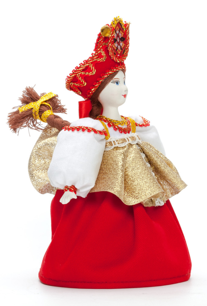 Russian Girl Porcelain Doll 