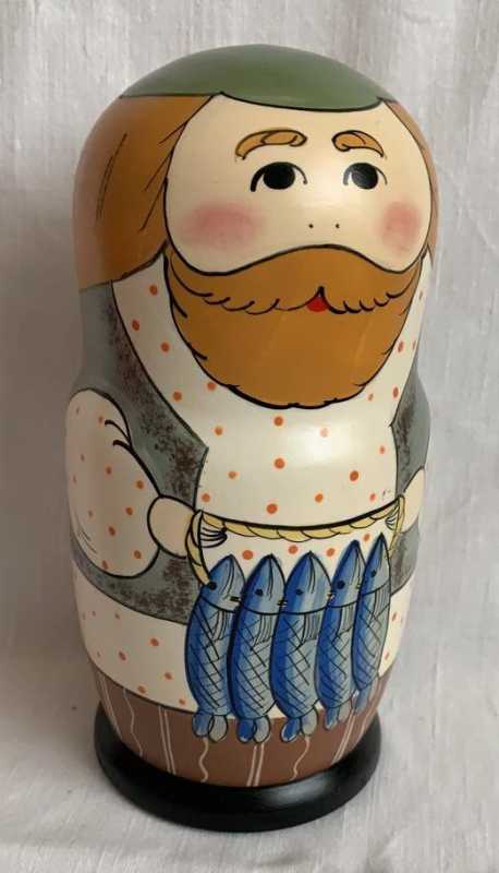 Malutinskaya Matryoshka 5pcs Small