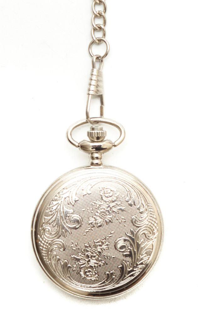 Yuri Gagarin Silver Pocket Watch