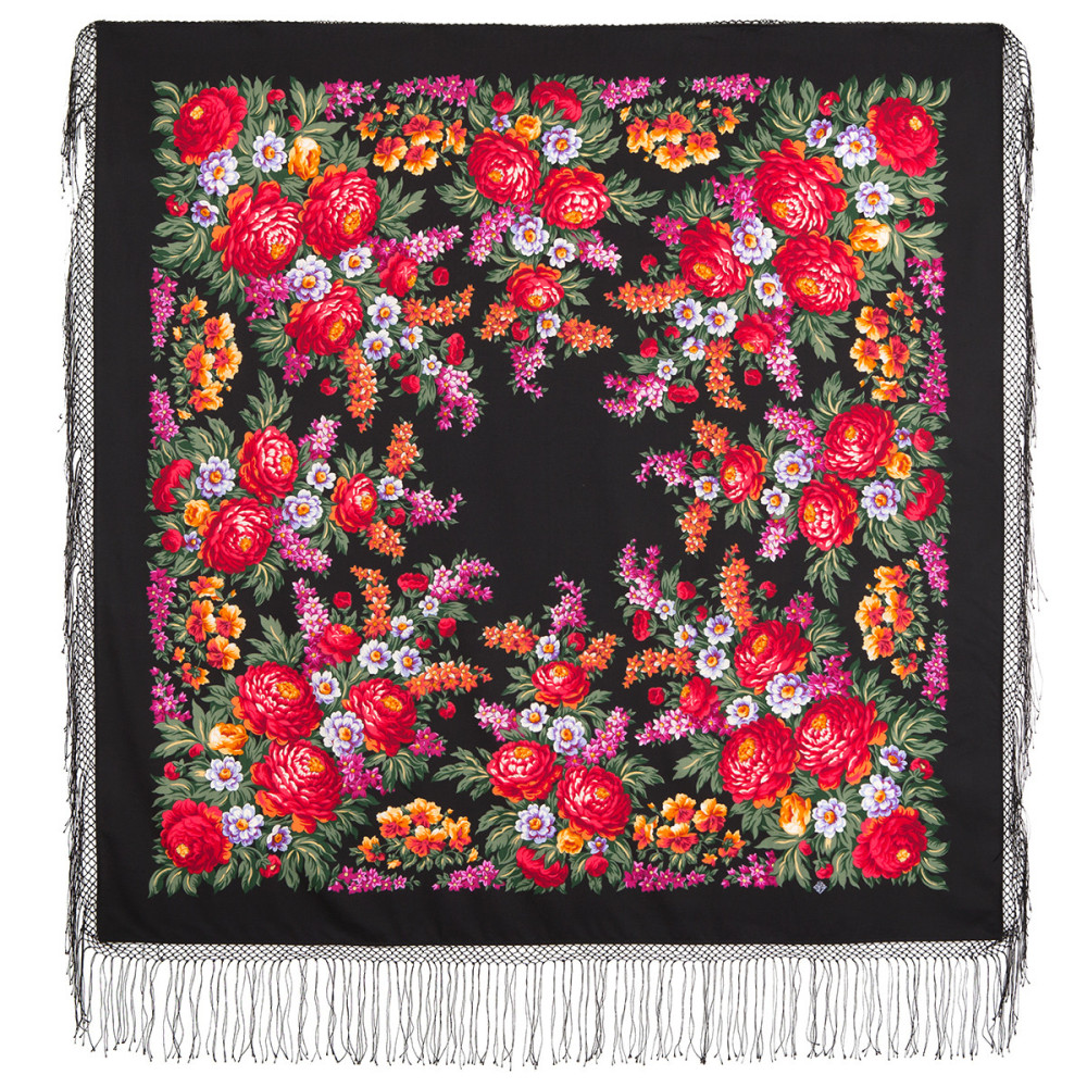 Shop Thick Woolen Fabric Shawls with Silk Fringe 148x148 cm Шаль «День Победы» online at Skazka.site | Eligible for fast shipping and free returns. Шаль «День Победы»