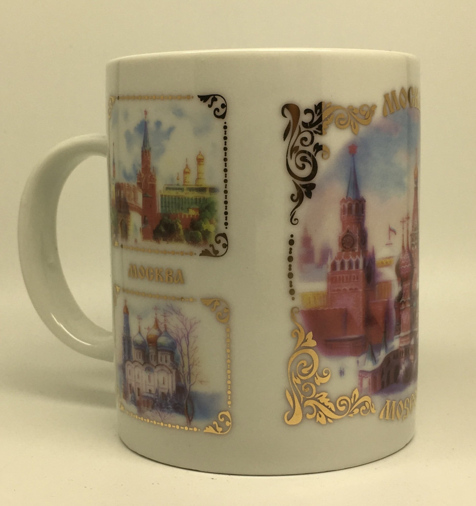 Moscow Attractions Mug