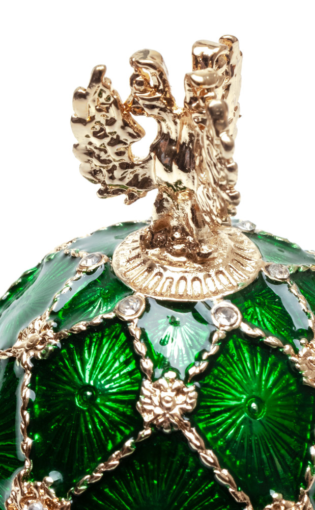 115 mm Double-headed Eagle Imperial Coronation Easter Egg