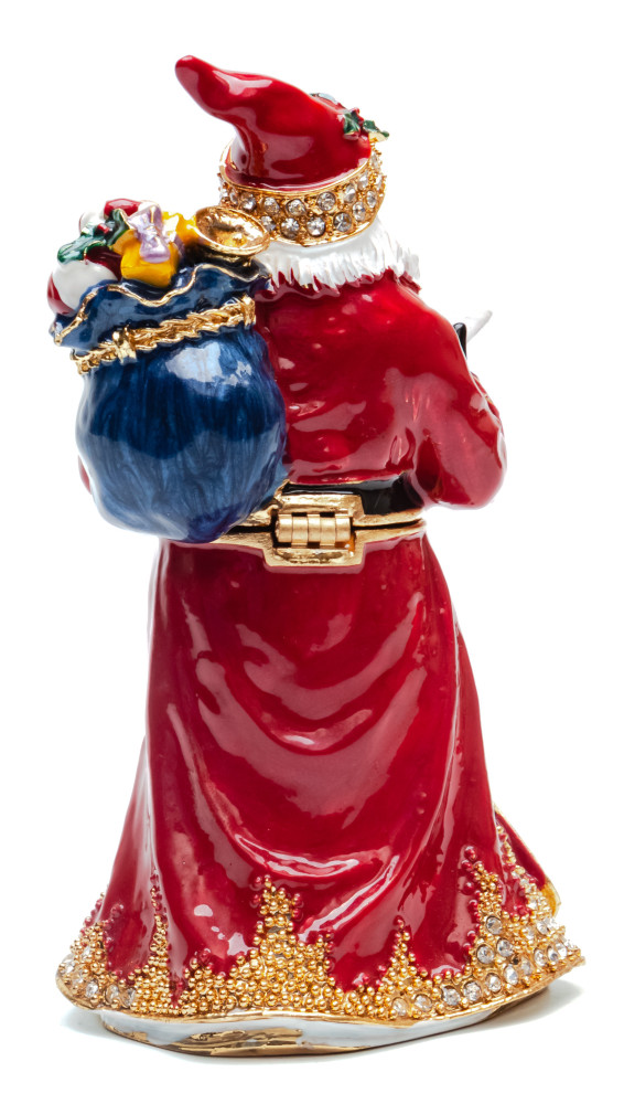 110 mm Santa Claus Jewellery Box (by Alexaner G Studio)