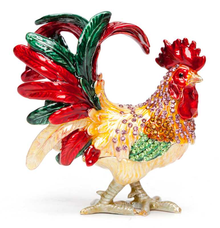 85 mm Cockerel Small Jewellery Box