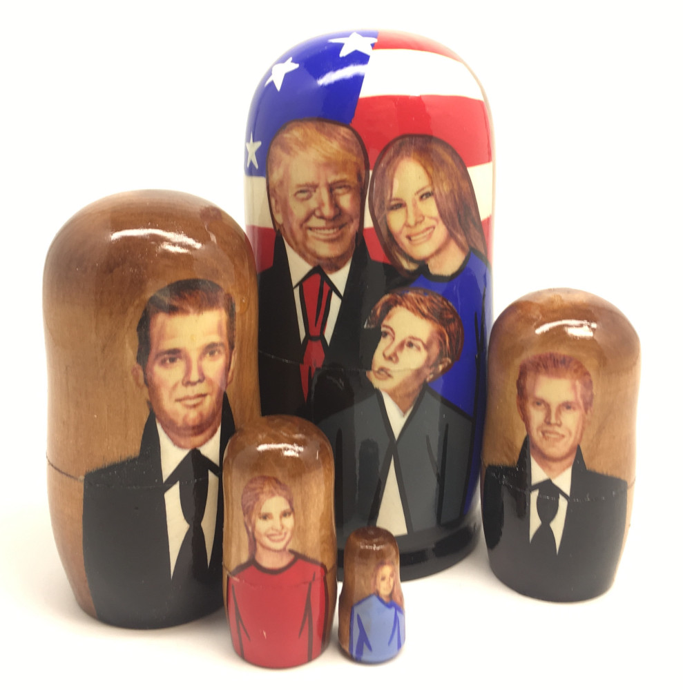 Trump Family Matryoshka Doll 5pcs Small