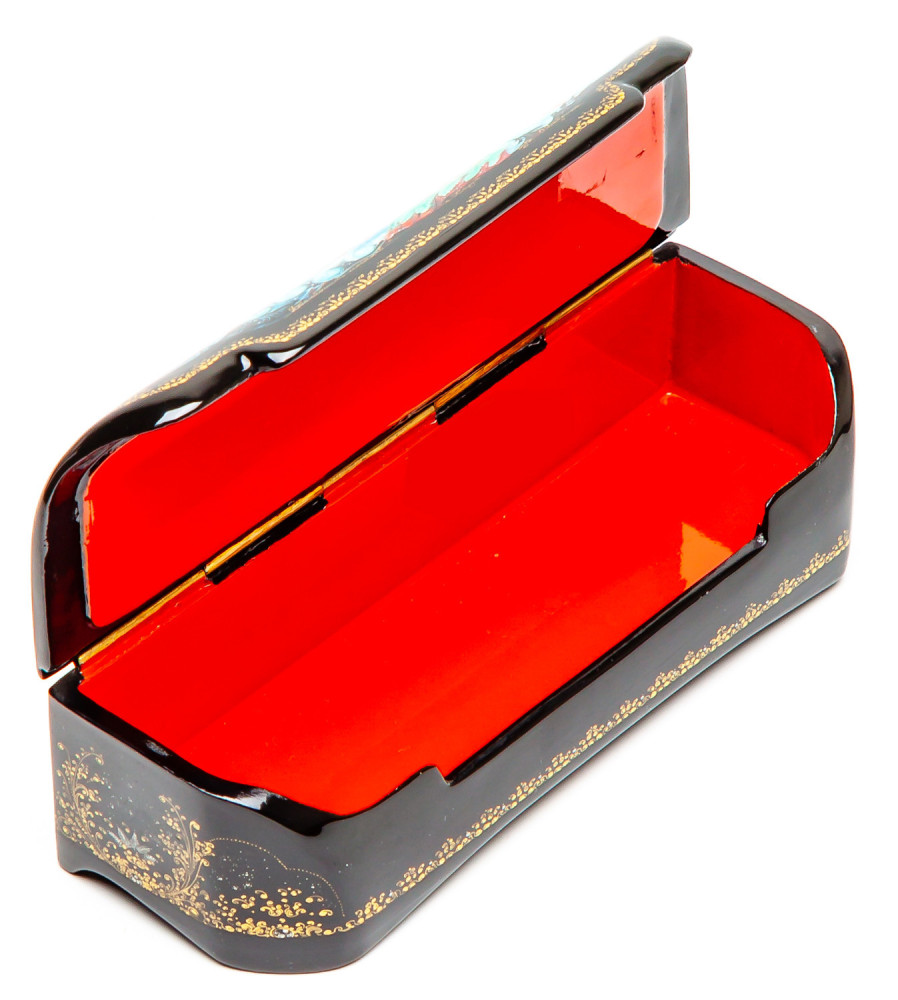170x60mm The 12 Months Hand Painted Jewellery Box (by Sadko Workshop)