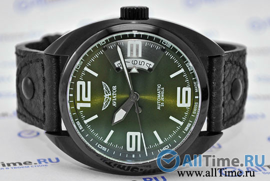 Швейцарские механические наручные часы Aviator R.3.08.5.092.4