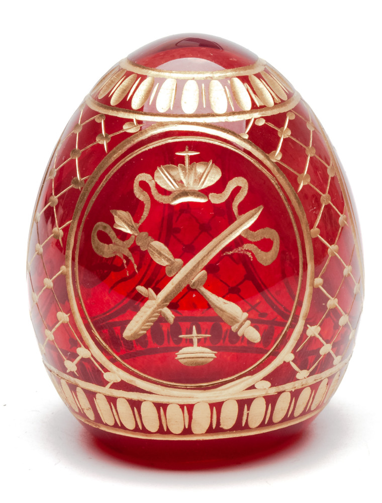 Engraved Crystal Imperial Easter Egg