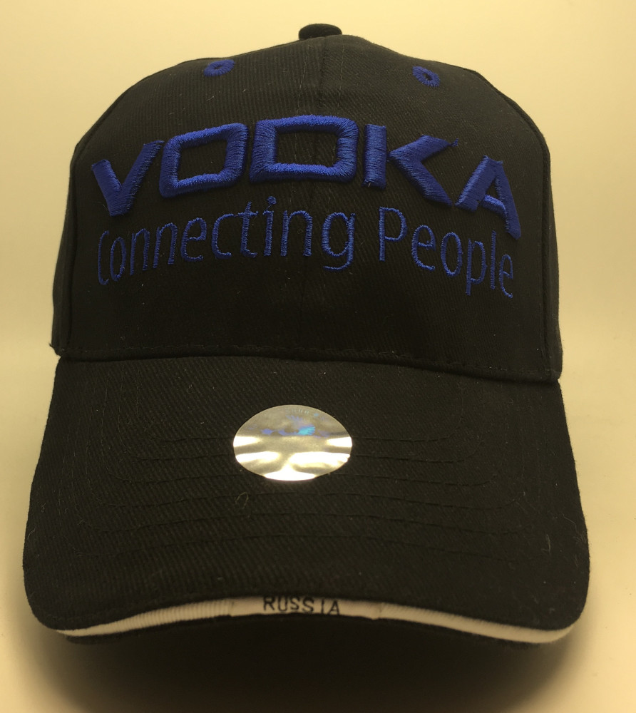 Vodka Connecting People Baseball Cap