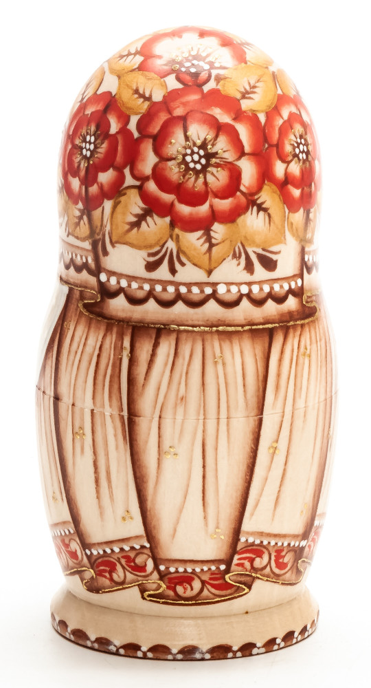 Shop Exclusive Nesting Dolls 110 mm Little Girls with Flowers hand painted Matryoshka 5 pcs dolls (by A Studio) online at Skazka.site | Eligible for fast shipping and free returns. 110 mm Little Girls with Flowers hand painted Matryoshka 5 pcs dolls (by A Studio)
