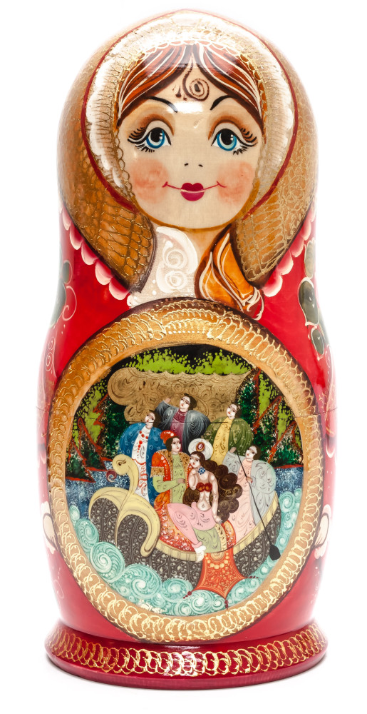 Shop Exclusive Nesting Dolls 340 mm Russian Fairytale handpainted Wooden Matryoshka Doll 15 pcs (by Valery Crafts) online at Skazka.site | Eligible for fast shipping and free returns. 340 mm Russian Fairytale handpainted Wooden Matryoshka Doll 15 pcs (by Valery Crafts)