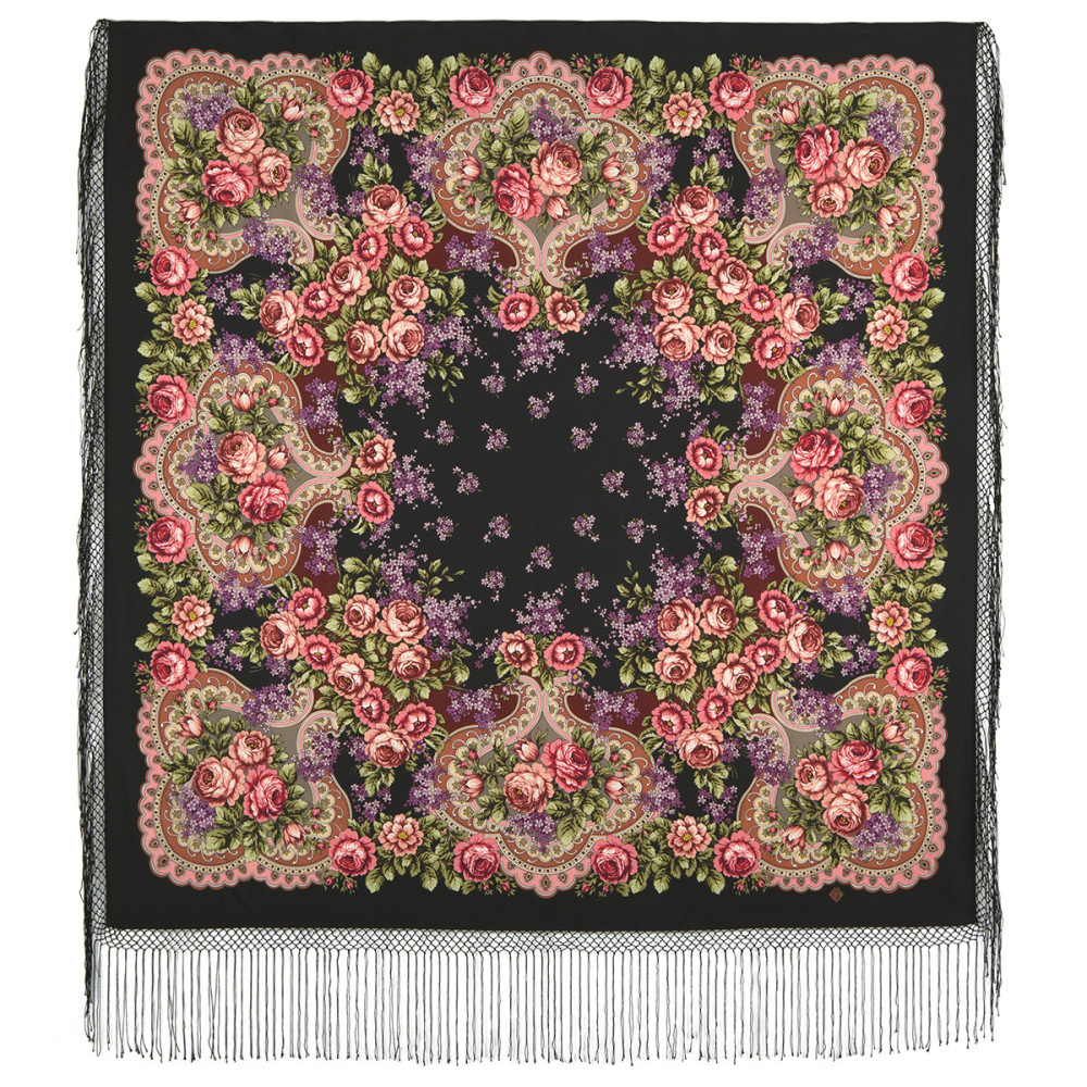Shop Thick Woolen Fabric Shawls with Silk Fringe 148x148 cm Шаль «Сиреневый туман» online at Skazka.site | Eligible for fast shipping and free returns. Шаль «Сиреневый туман»
