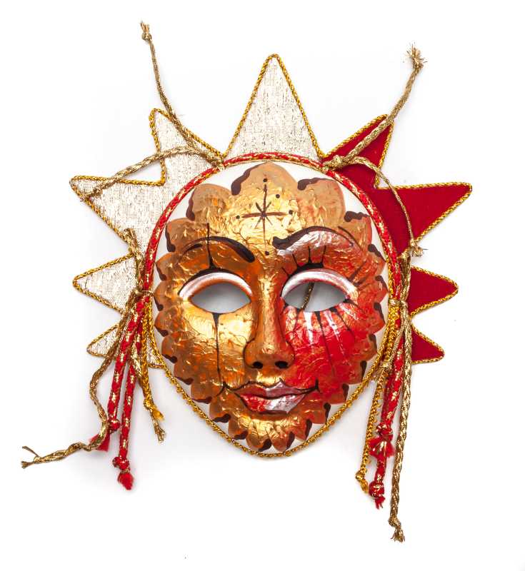 The Sun Porcelain Mask