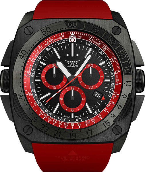 Швейцарские наручные часы Aviator M.2.30.5.215.6 с хронографом
