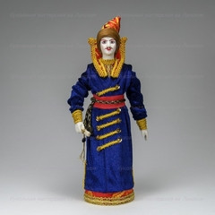 Chase of Russian Tsar hand made Porcelain Doll - 11 Inches (by Le Russe)