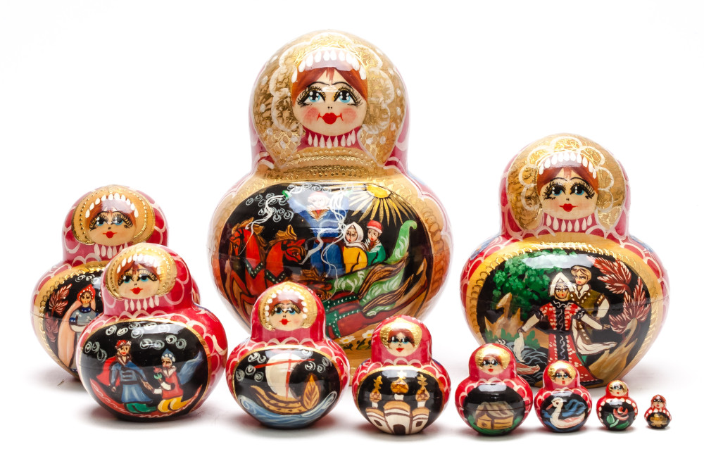 Shop Exclusive Nesting Dolls 160 mm Russian Troika handpainted Wooden Matryoshka round Doll 10 pcs (by Valery Crafts) online at Skazka.site | Eligible for fast shipping and free returns. 160 mm Russian Troika handpainted Wooden Matryoshka round Doll 10 pcs (by Valery Crafts)
