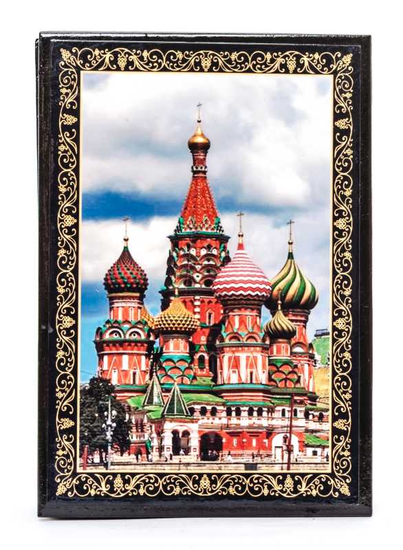 110x160 mm Moscow Saint Basil Cathedral Jewellery Box