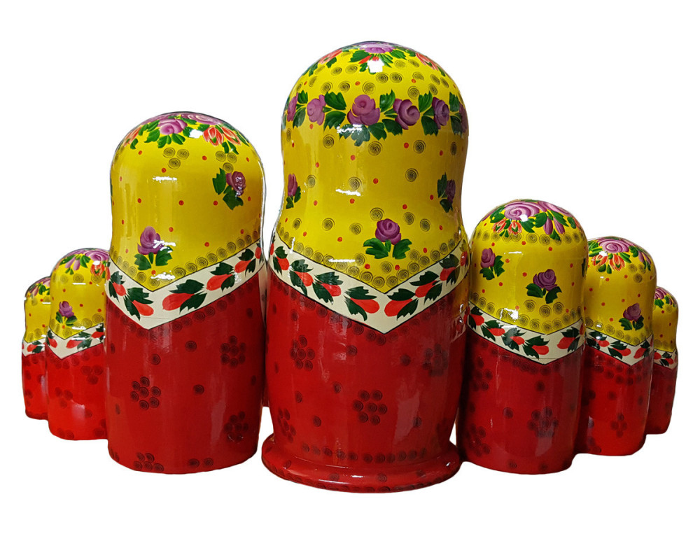Red 50pcs Semenovskaya