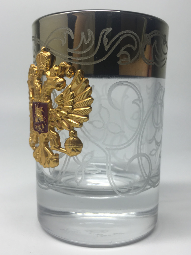 Coat of Arms of Russia Shot Glass