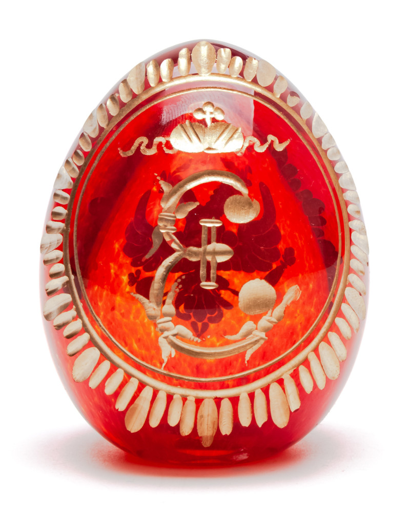 Engraved Crystal Imperial Easter Egg