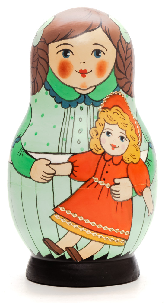 Shop Exclusive Nesting Dolls 125 mm Father with Son hand painted Traditional Russian Wooden Matryoshka doll 5 pcs (by Igor Malyutin) online at Skazka.site | Eligible for fast shipping and free returns. 125 mm Father with Son hand painted Traditional Russian Wooden Matryoshka doll 5 pcs (by Igor Malyutin)