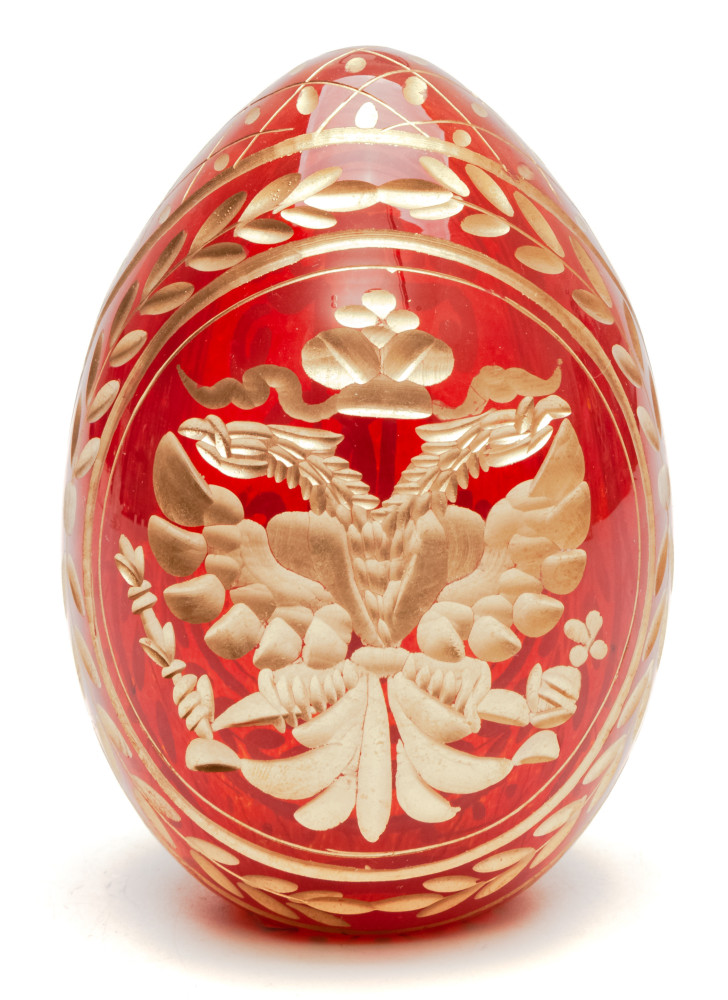 Engraved Crystal Imperial Easter Egg