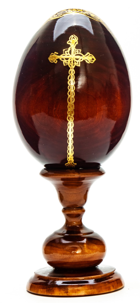 190 mm Godmother hand painted on wooden egg (by Hamlet Crafts)