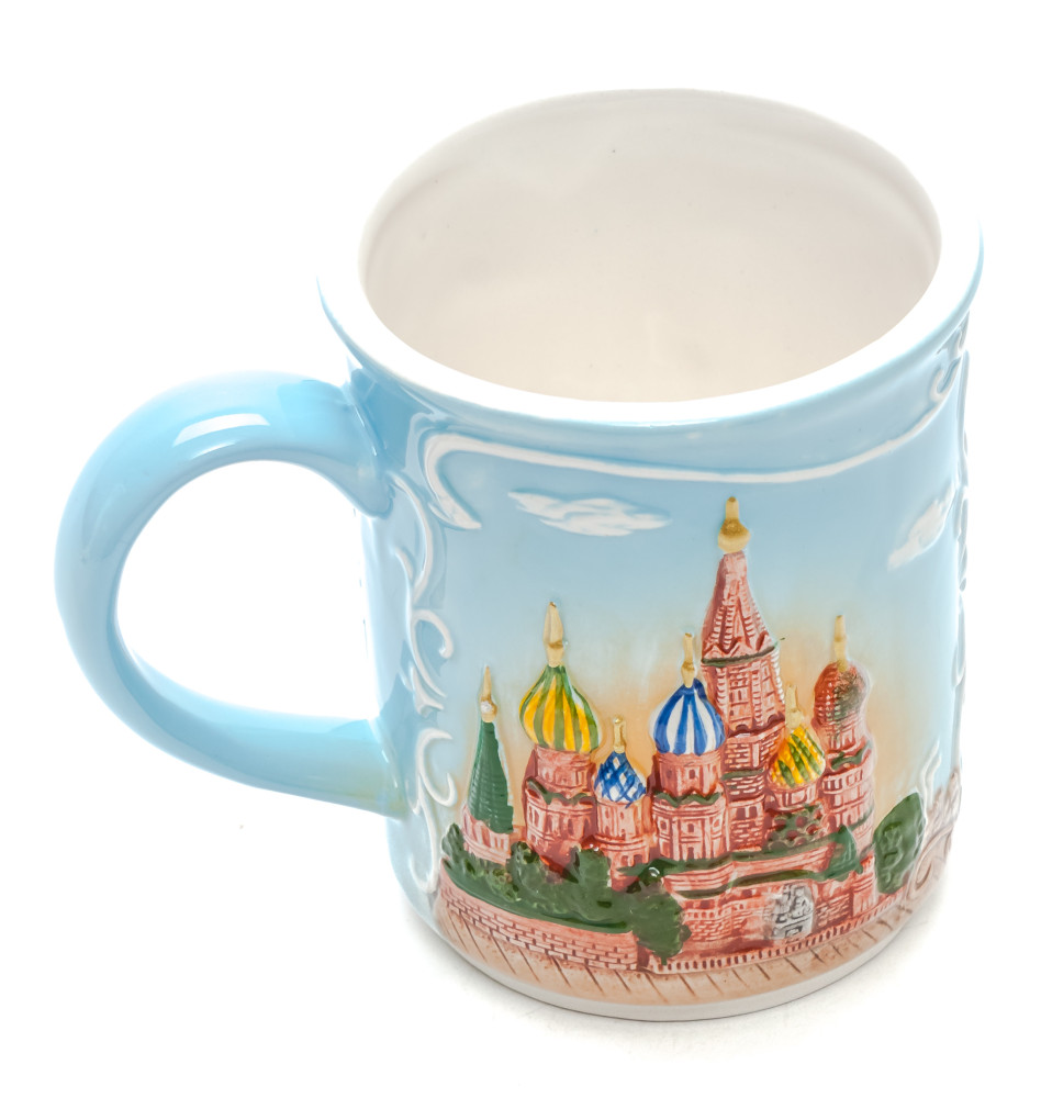 Moscow Attractions Ceramic Mug