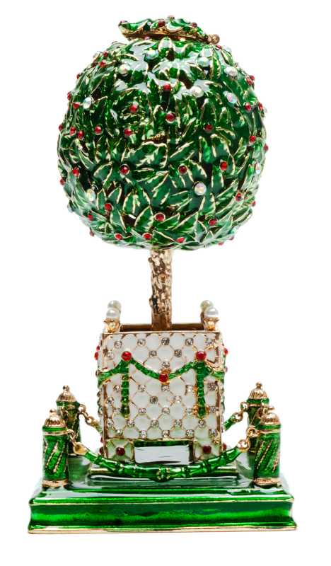 130 mm The Green Bay Tree Easter Egg