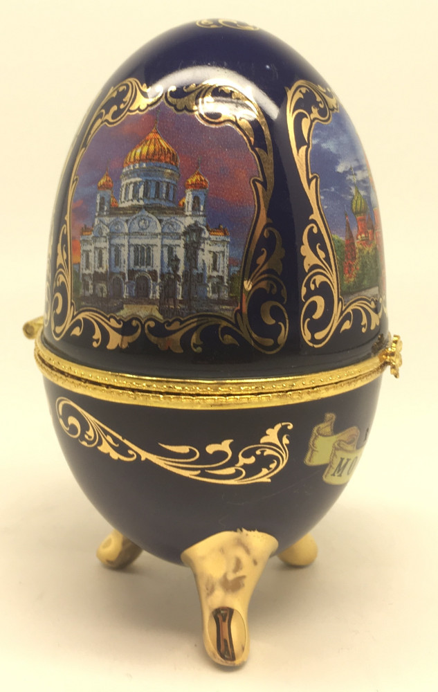 Easter Egg box with Moscow Picture
