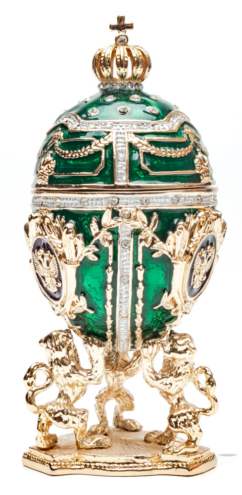 95 mm with Lions Green Easter Egg