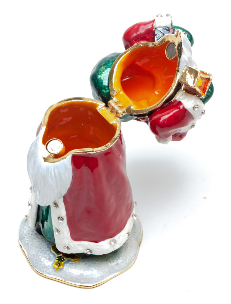110 mm Santa Claus Jewellery Box (by Alexaner G Studio)