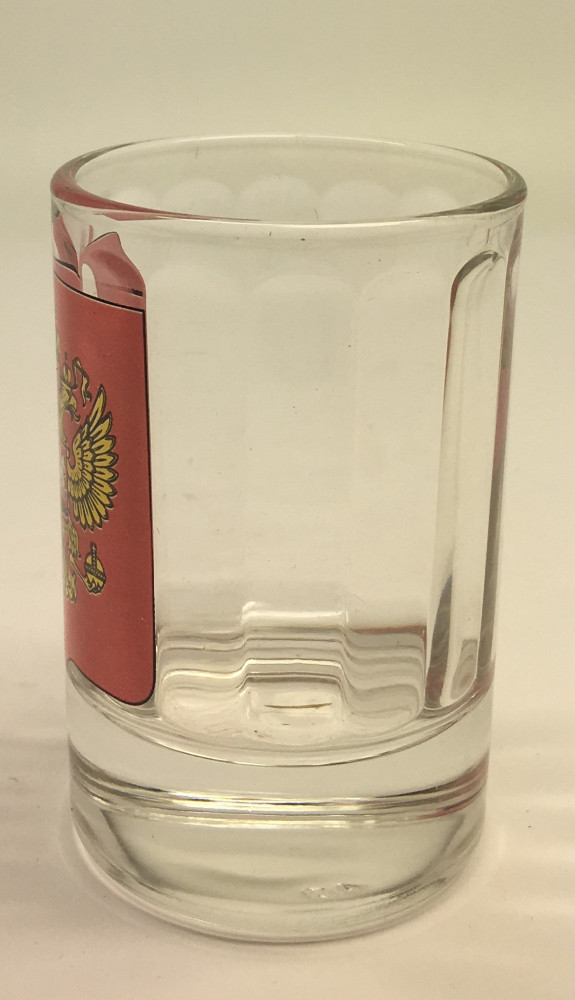 Russian Coat of Arms Shot Glass