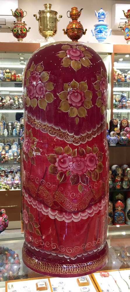720 mm Moscow Churches Hand painted Russian Matryoshka doll 50 pcs (by Valery Studio)