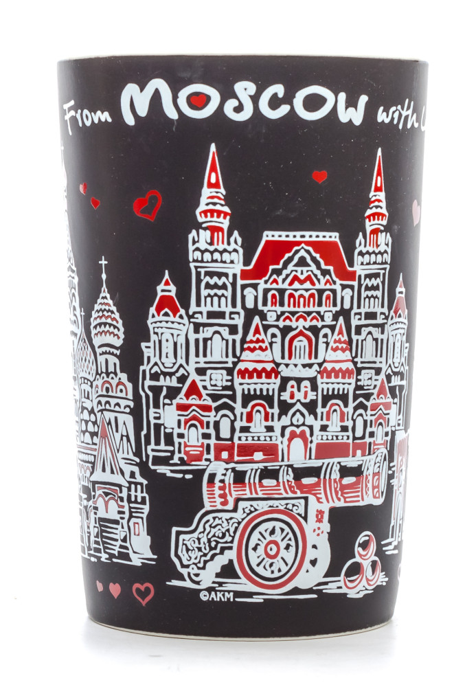 Кружка матовая "From Moscow with love"