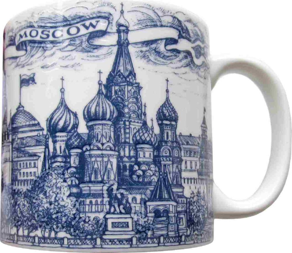 Кружка "Москва", кобальт, 500 мл