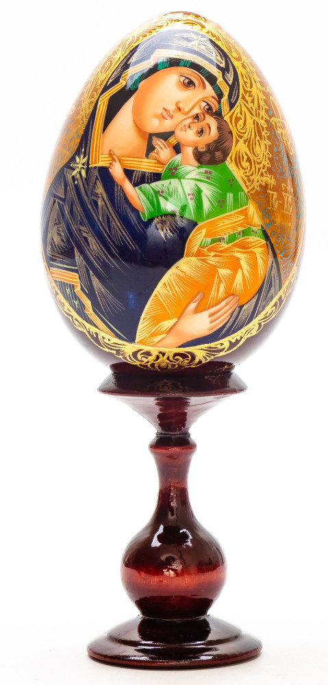 170 mm Godmother hand painted on wooden egg (by Hamlet Crafts)