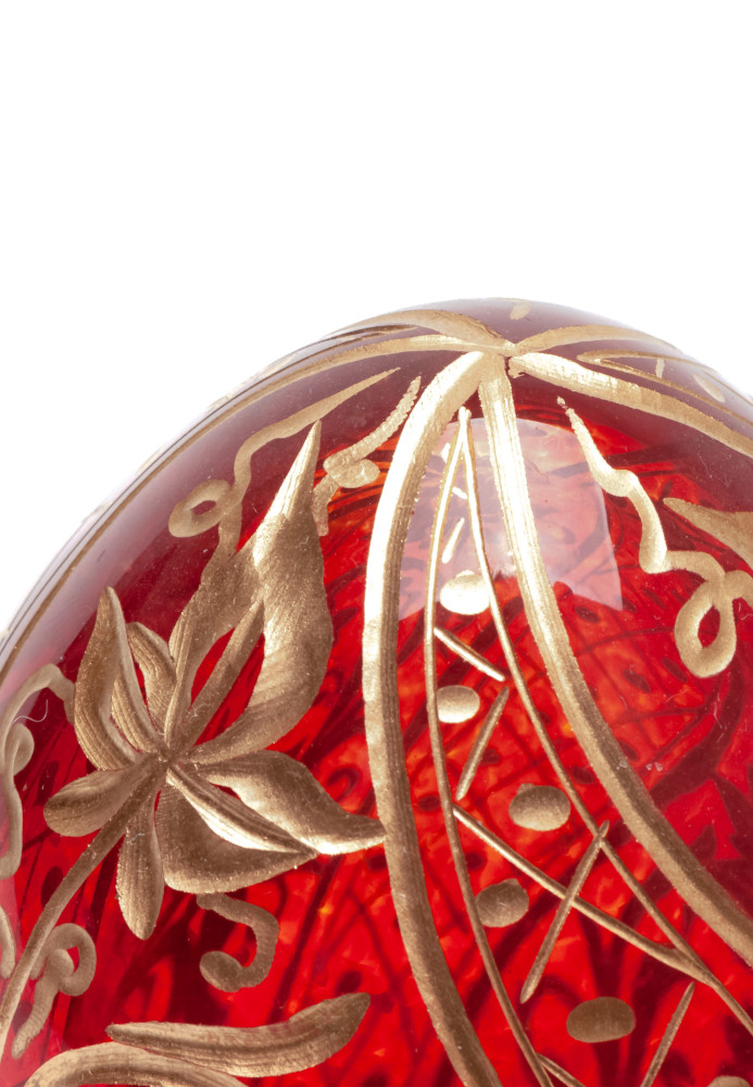 Engraved Crystal Imperial Easter Egg