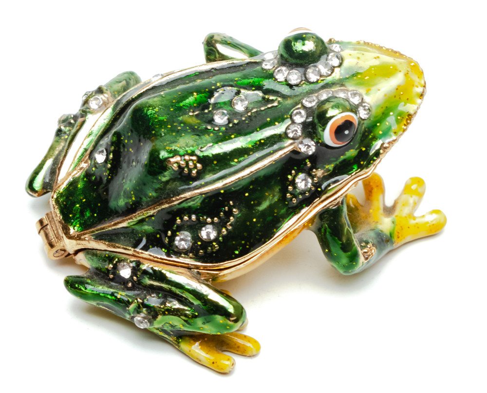 25 mm Frog Jewellery Box