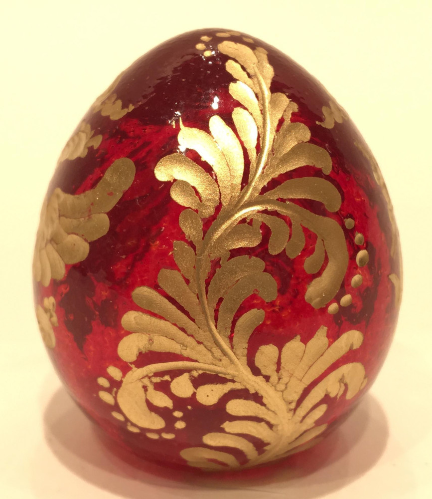 Engraved Crystal Imperial Easter Egg