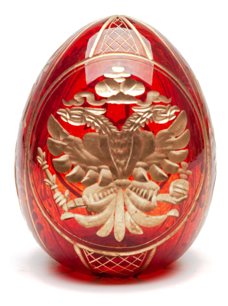 Engraved Crystal Imperial Easter Egg