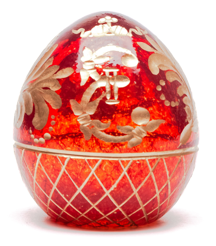 Engraved Crystal Imperial Easter Egg