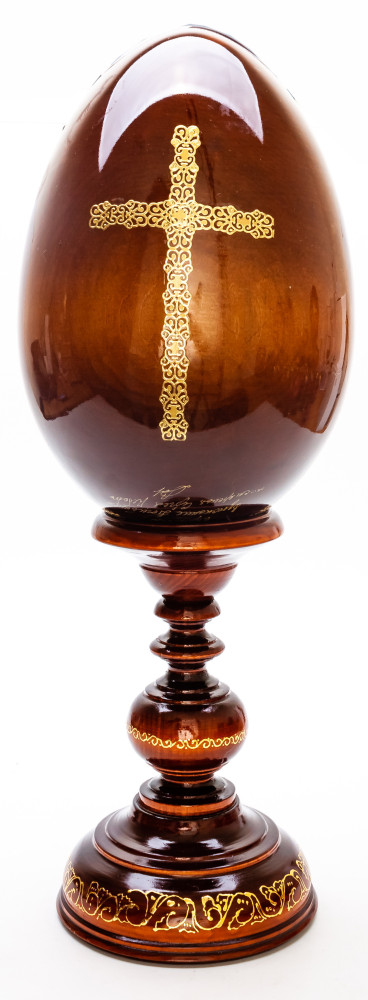 430 mm Godmother hand painted on wooden egg (by Hamlet Crafts)