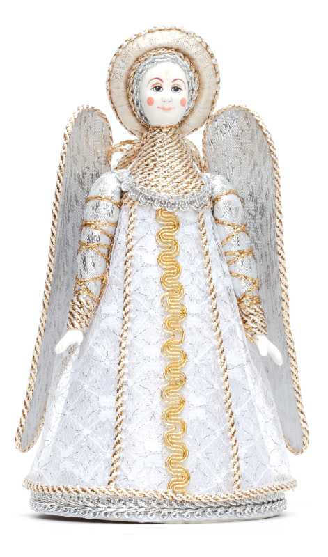 180 mm Heavenly Prayer Angel Porcelain Figurine (by Le Russe)