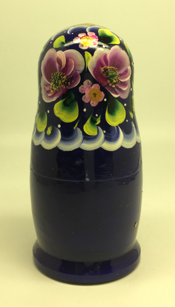120 mm Maidan Art Hand Painted Matryoshka Doll 5 pcs (by Oleg Crafts)