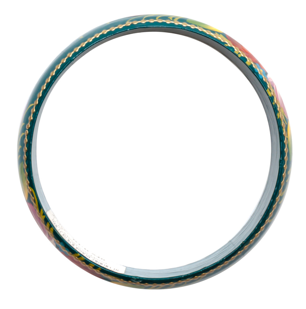 80x20 mm Zhostovo Hand Painted Bracelet (by Lada Workshop)